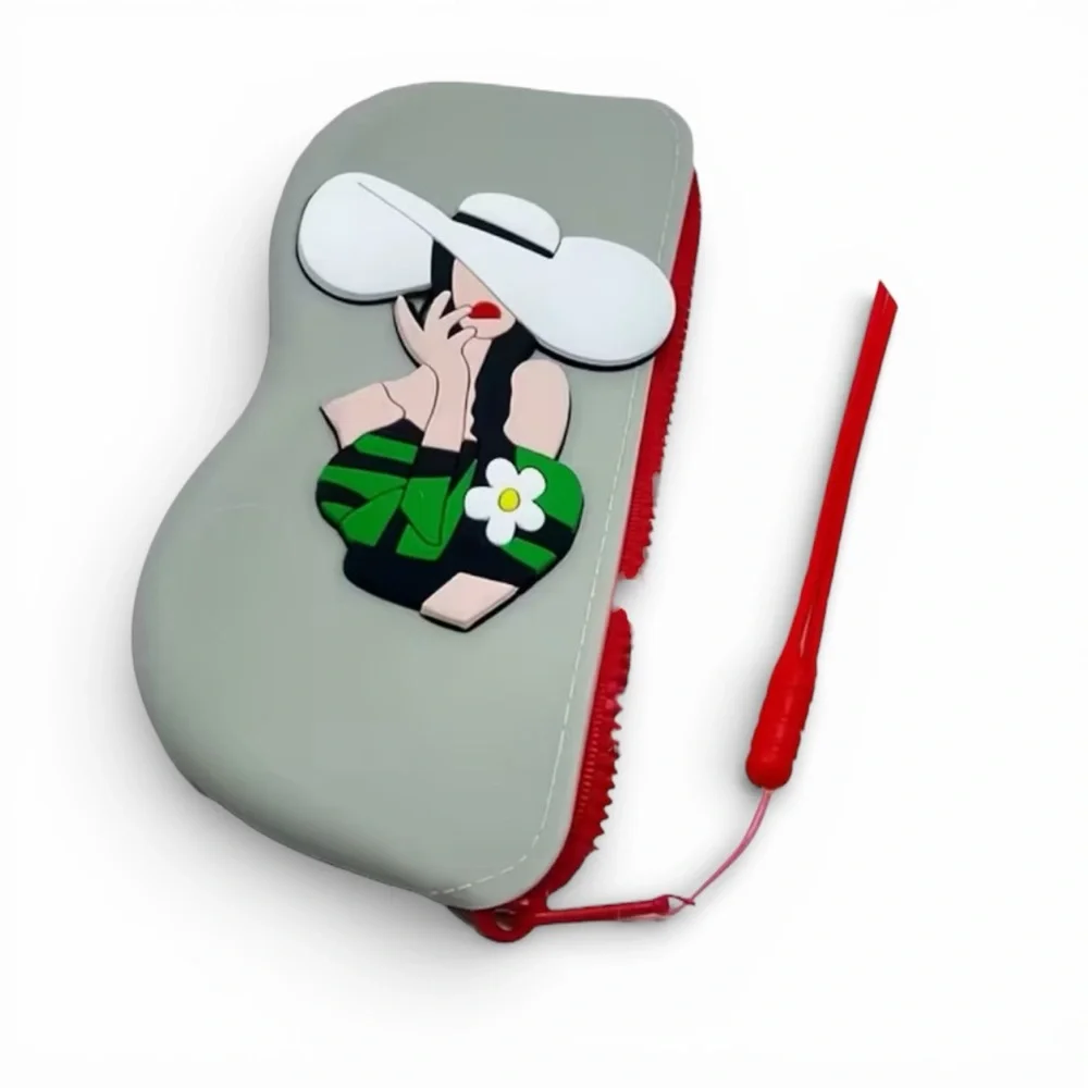 Gray Cartoon Character Eyeglasses Cases NWT